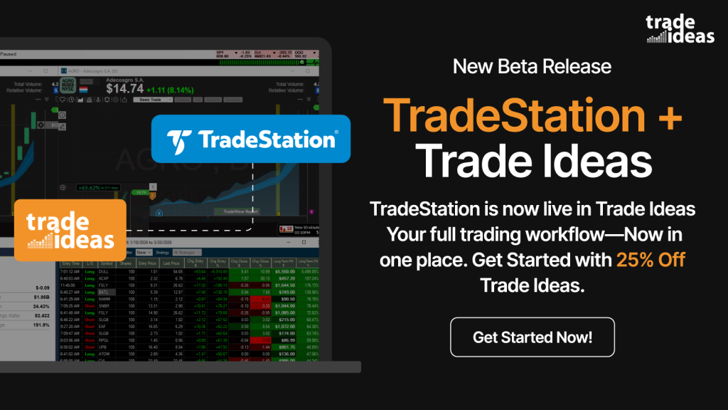 Trade Ideas and TradeStation Integration Sale