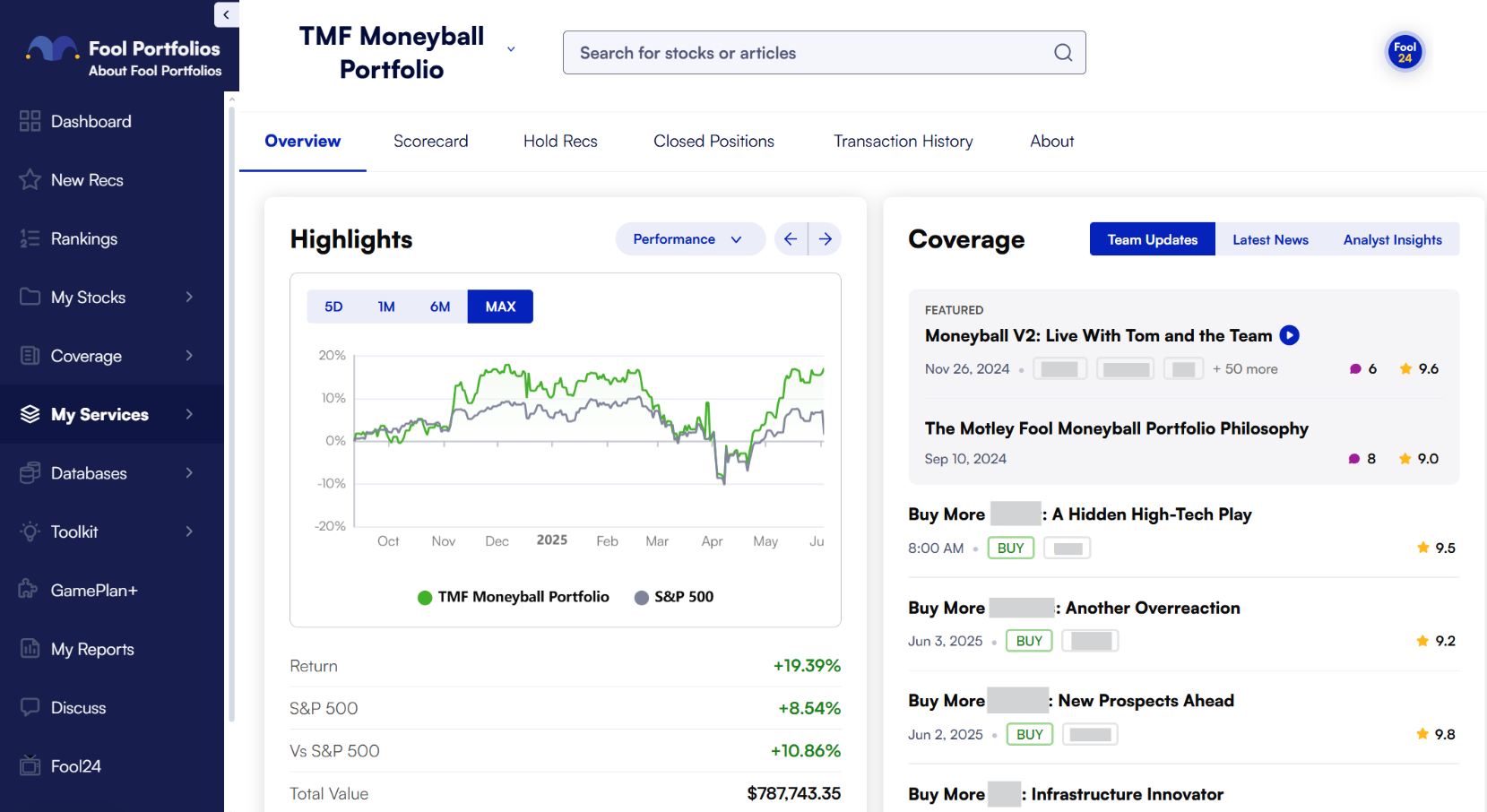 The Motley Fool Portfolios