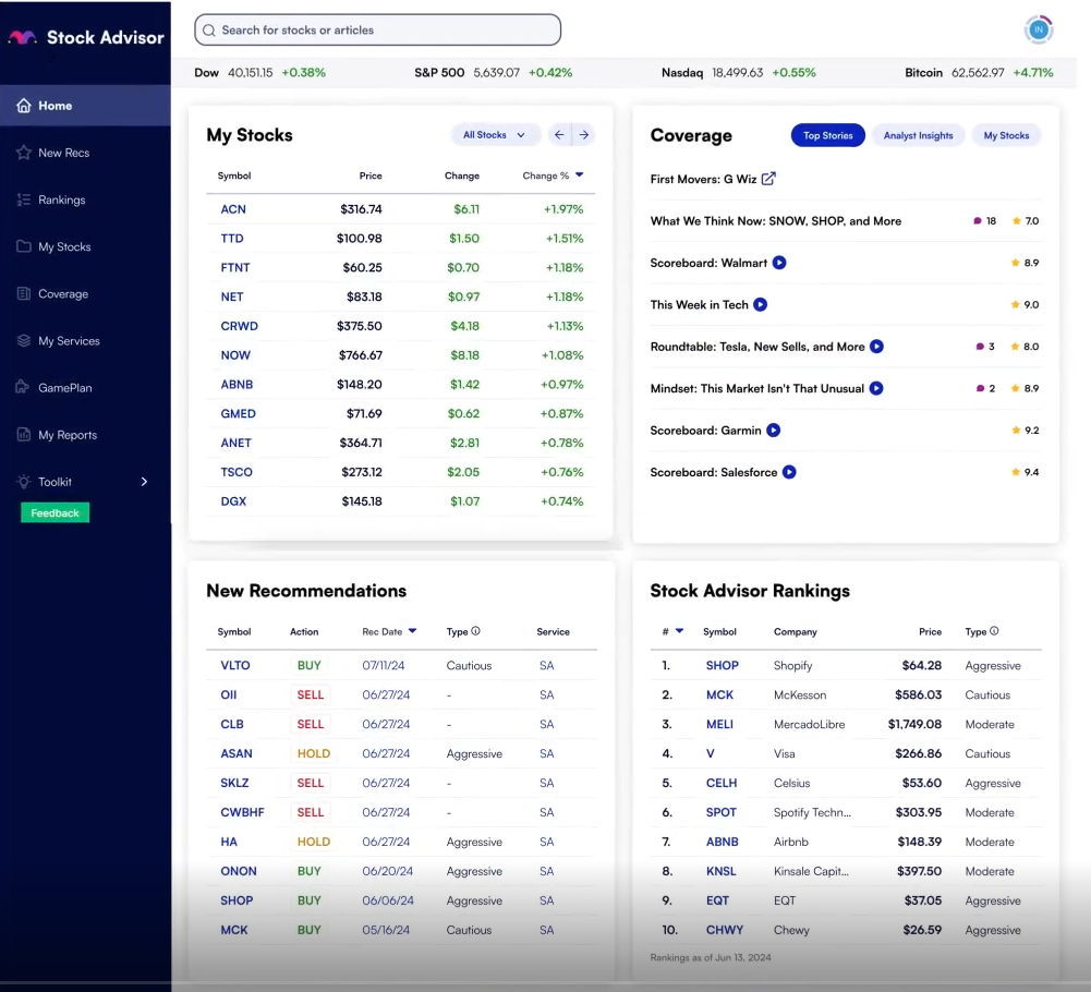 Motley Fool Stock Advisor