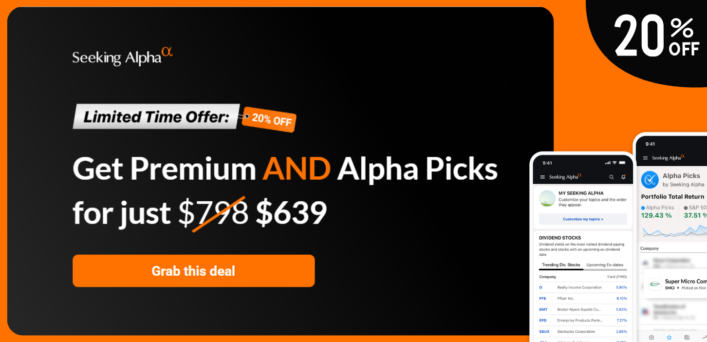 Seeking Alpha Premium and Alpha Picks