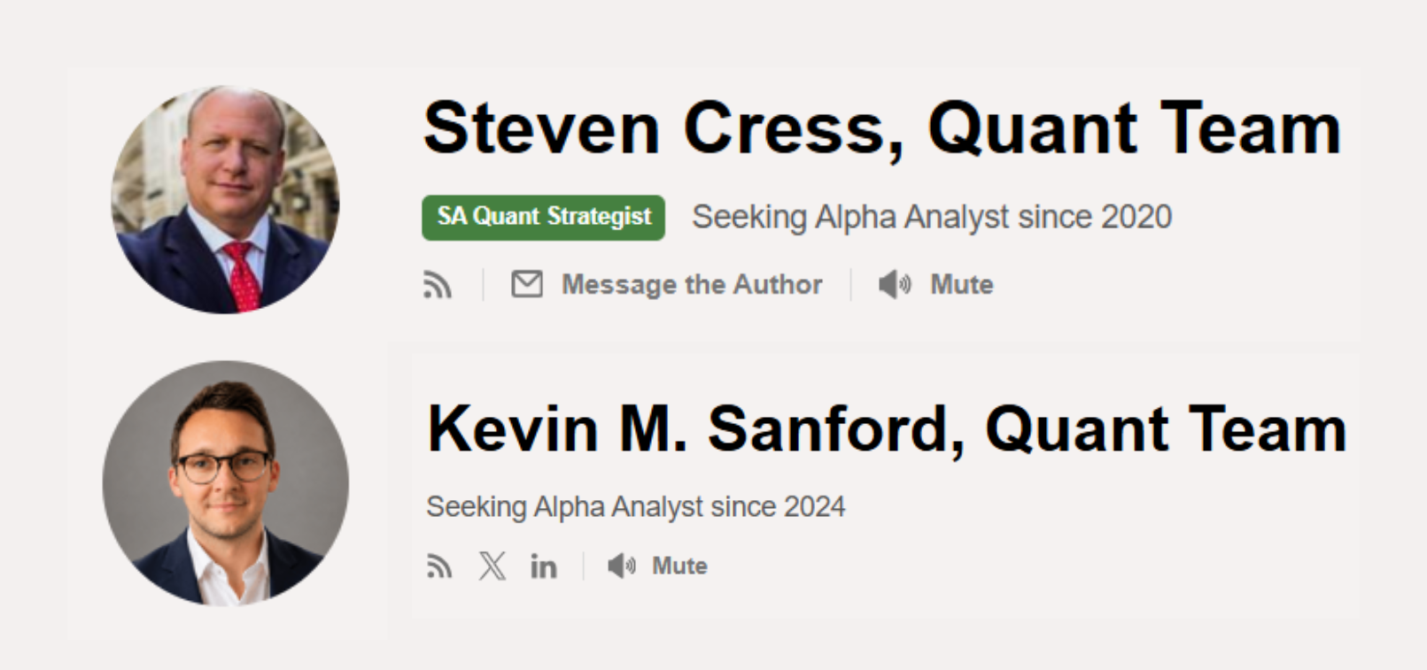 The Quant Growth & Income Team