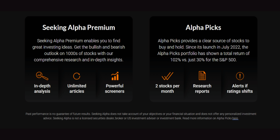 Seeking Alpha Discount