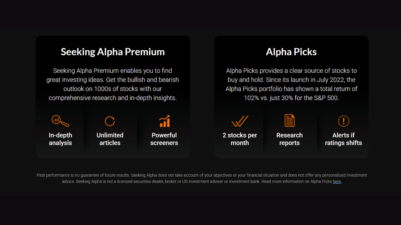 Seeking Alpha Discount