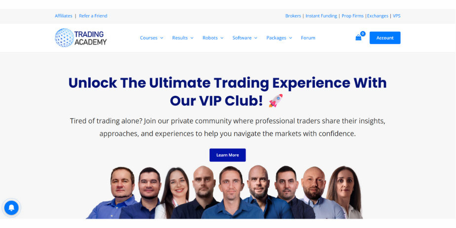 EA Trading Academy Review