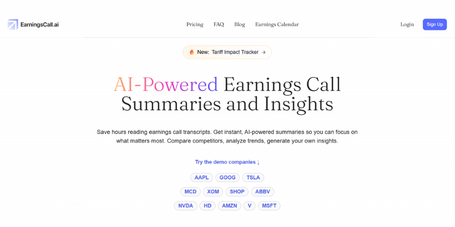 EarningsCall.ai Review