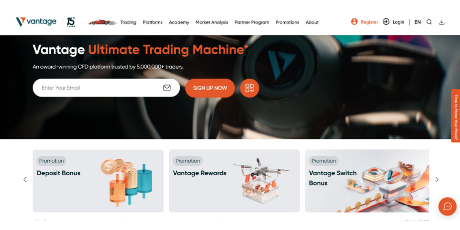 Vantage Markets Review